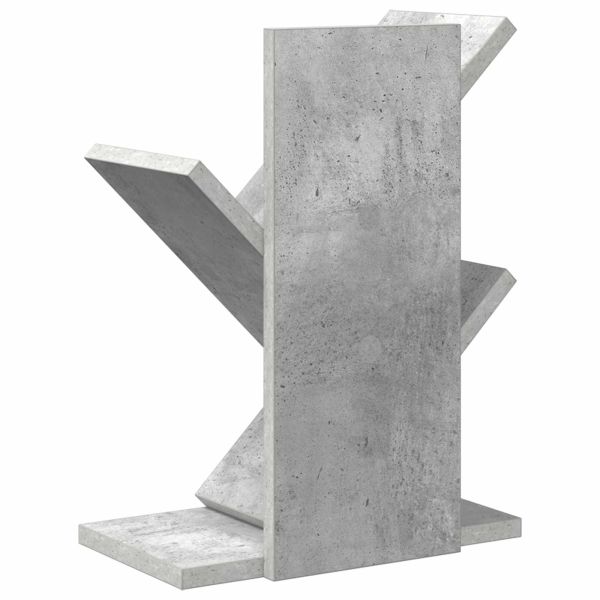 Дървена библиотека 3-тирe 30 x 18 x 40 см Инженерна дървесина