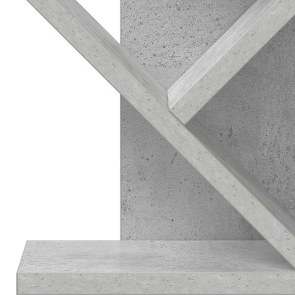 Дървена библиотека 3-тирe 30 x 18 x 40 см Инженерна дървесина