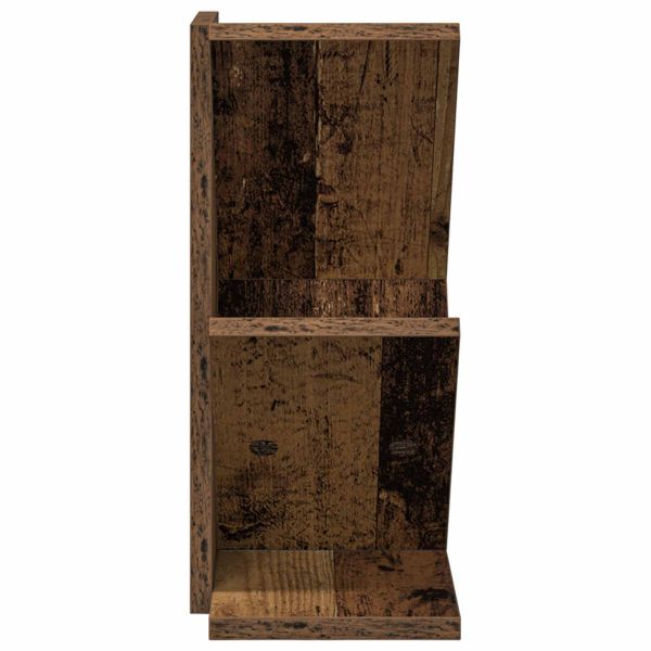 Дървена библиотека 3-тирe 30 x 18 x 40 см Инженерна дървесина