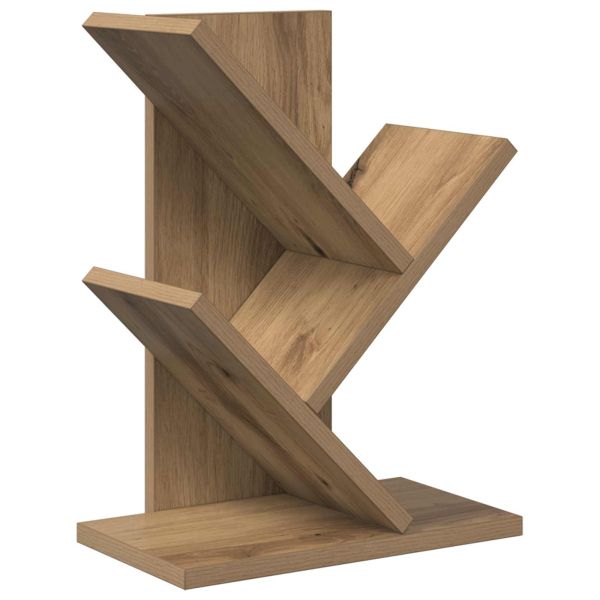 Дървена библиотека 3-тирe 30 x 18 x 40 см Инженерна дървесина