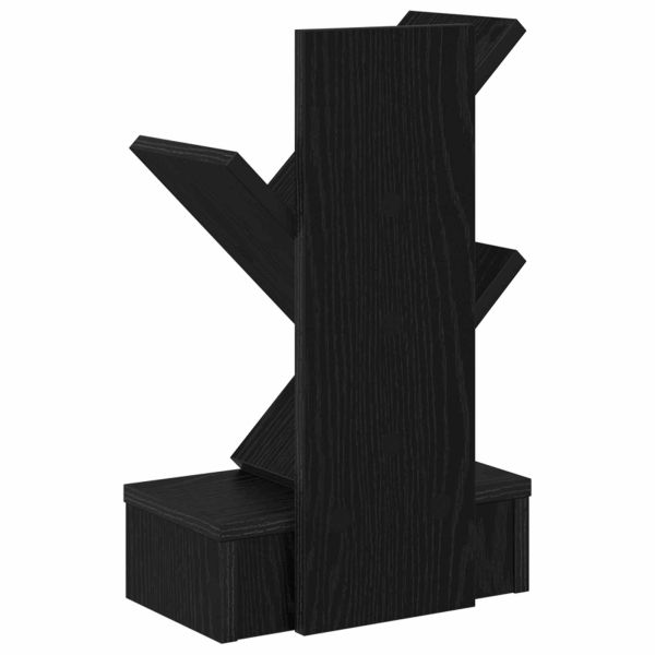 Дървена библиотека 3-тирe 30 x 18 x 48 см Инженерна дървесина