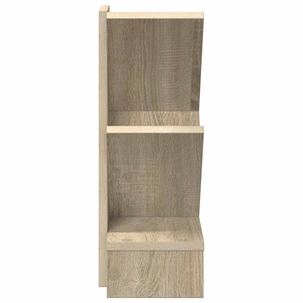 Дървена библиотека 3-тирe 30 x 18 x 48 см Инженерна дървесина