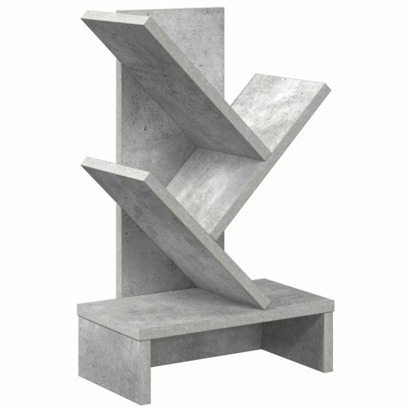 Дървена библиотека 3-тирe 30 x 18 x 48 см Инженерна дървесина