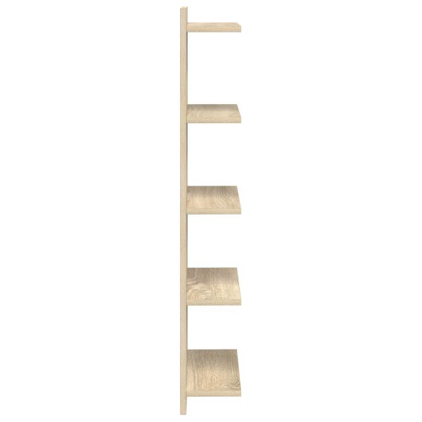 Стенен рафт 2 бр. Дъб сонома 30 x 15 x 100 см