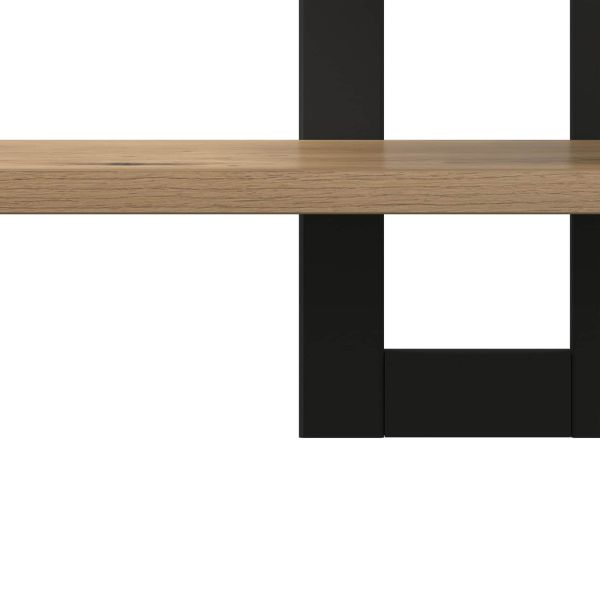 Плаващи рафтове Дъб артизан 40 x 15 x 40 см Инженерна дървесина