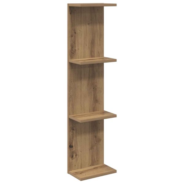 Стенен рафт Дъб артизан 22 x 15 x 100 см Инженерна дървесина