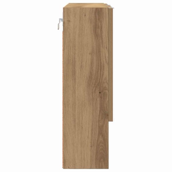 Шкаф с огледало Дъб 59 x 17 x 55 см Инженерна дървесина