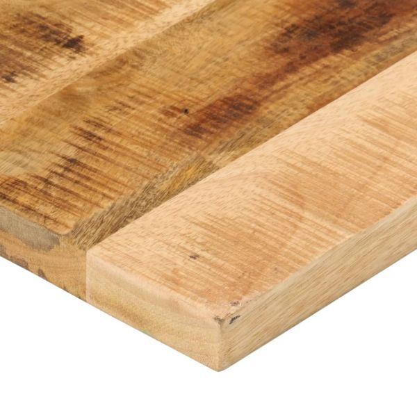 Плот за маса 140x30x2,5см правоъгълен масивно дърво грубо манго