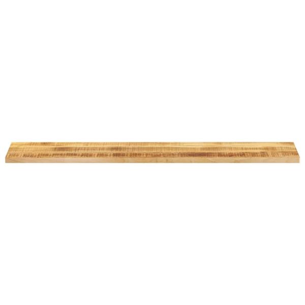 Плот за маса 160x40x2,5см правоъгълен масивно дърво грубо манго