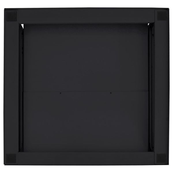 Педестал за пералня Черен 62 x 60,5 x 32,5 см Стомана