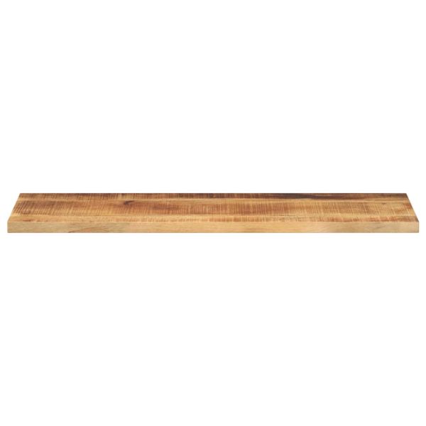 Плот за маса 110x30x2,5см правоъгълен масивно дърво грубо манго
