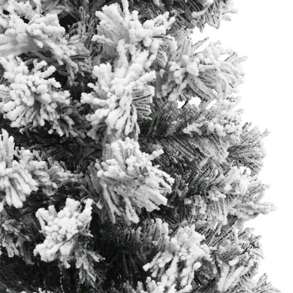 С изкуствено коледно дърво с 300 LED светодиода Зелен 210 cm