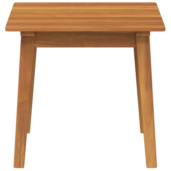 Странична маса Кафяво 45 x 45 x 40 cm Солидно акациево дърво