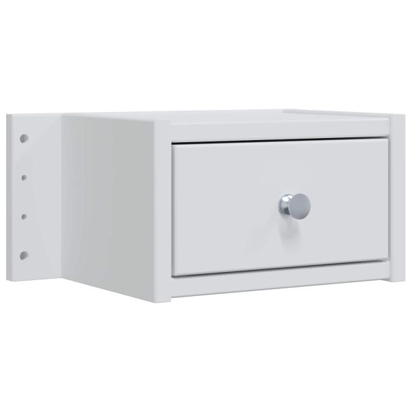 Комплект тоалетно шкафче FAUSKE 3 бр. Бяло 76 x 50 x 143 см