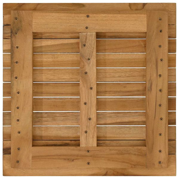 Топ за маса 40 x 40 x 3,5 см Квадратна Солидно тиково дърво