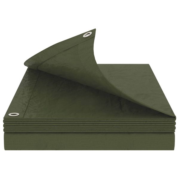 Платно с детайли Зелено 3 x 6 м 90 гсм ПЕ