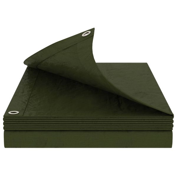 Платно с детайли Зелено 3 x 3 м 260 гсм ПЕ