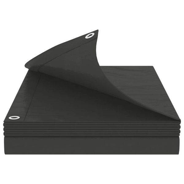 Платно с детайли Антрацитено сиво 8 x 12 м 90 г / м2 ПЕ