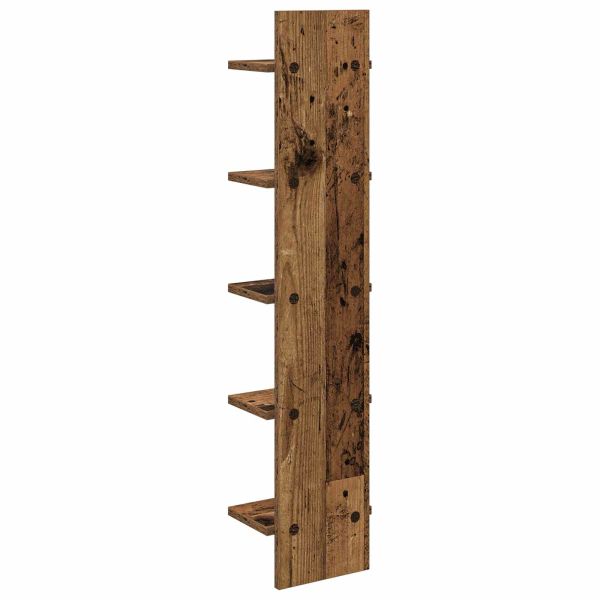 Стенен рафт Старо дърво 22 x 15 x 100 см Инженерна дървесина
