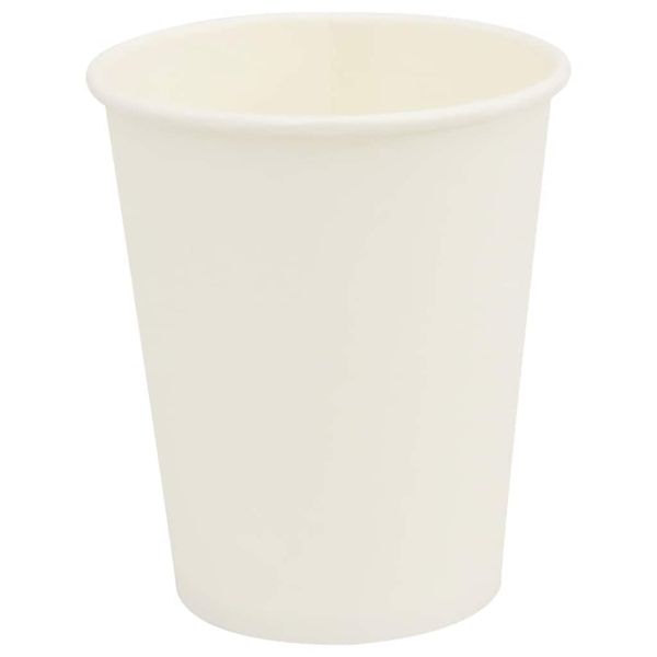 хартиени чаши за кафе с капачки 1000 бр. 8oz 200ml