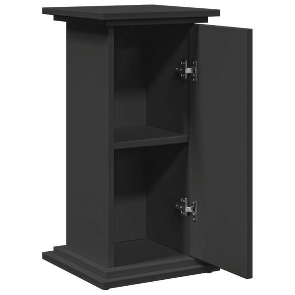 Стойка за витрини със съхранение 31x30x60 см инженерно дърво