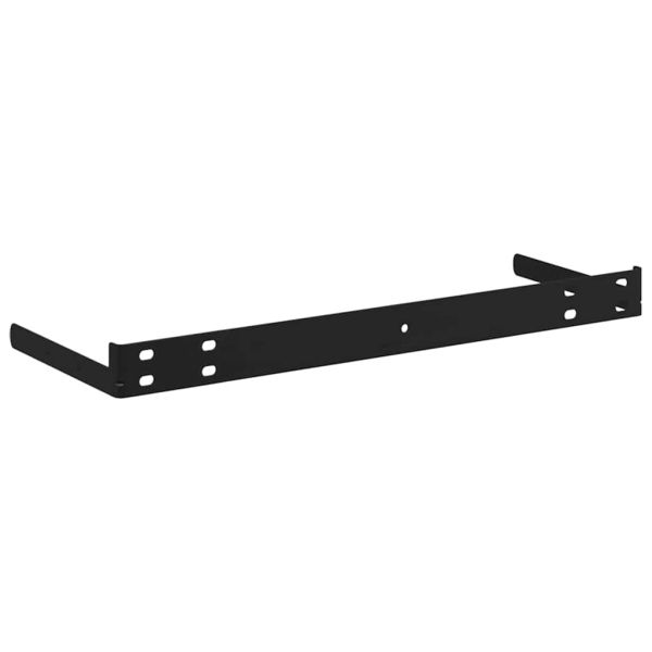 Стенен рафт Монтиране на стена Кафяво 90 x 23,5 x 3,8 cm