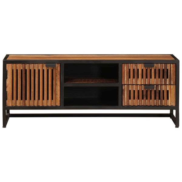 ТВ шкаф с чекмедже със съхранение с врата 105 x 30 x 40 см