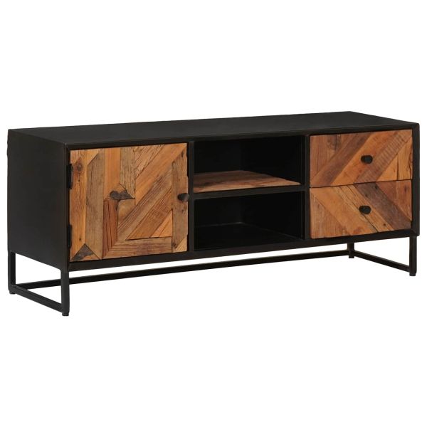 ТВ шкаф с чекмедже със съхранение с врата 105 x 30 x 40 см