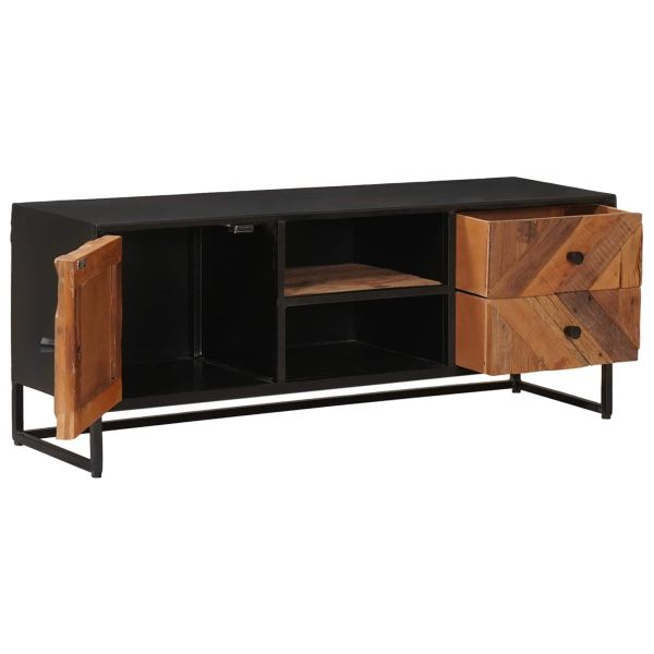 ТВ шкаф с чекмедже със съхранение с врата 105 x 30 x 40 см