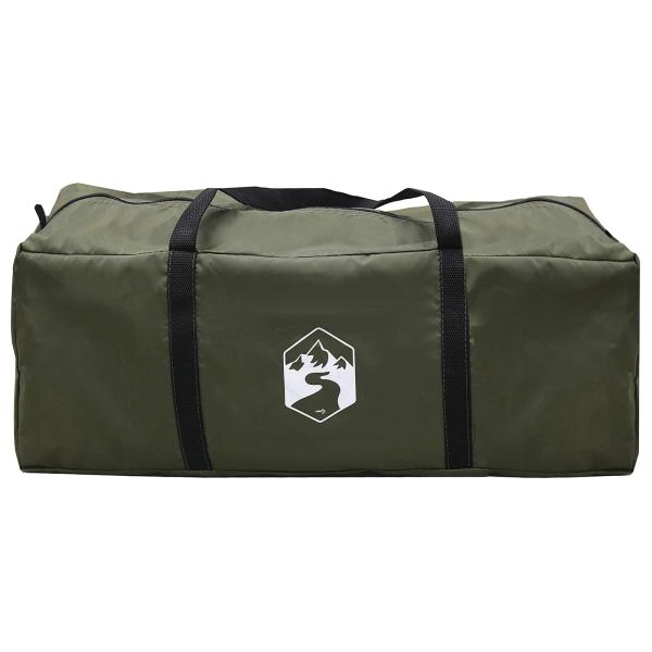Кабинков лагер с водоотблъскваща наметка 10 души Военнозелено
