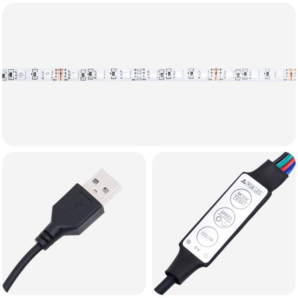 Табла за съхранение с LED Старо дърво 160 cm