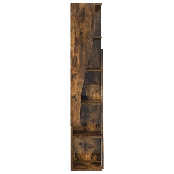 Ъглов шкаф 27,5x27x140см Инженерна дървесина Димян дъб