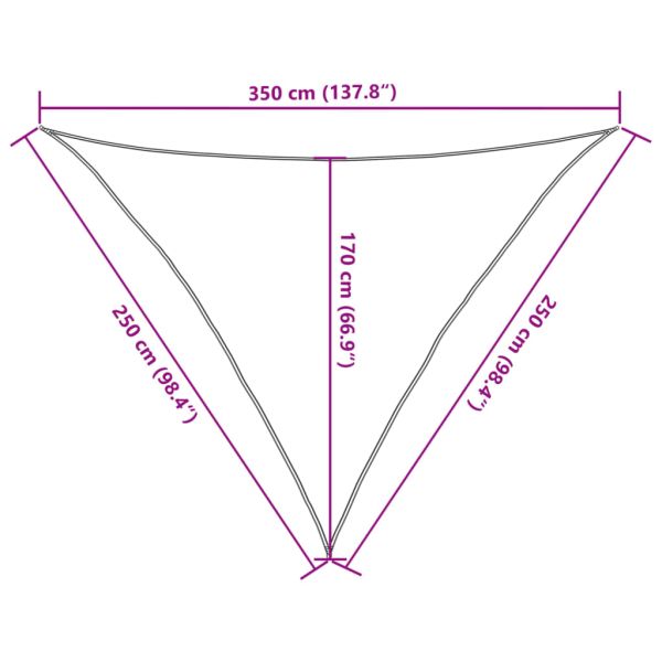 Платно-сенник, 160 г/м², тъмнозелено, 2,5x2,5x3,5 м, HDPE