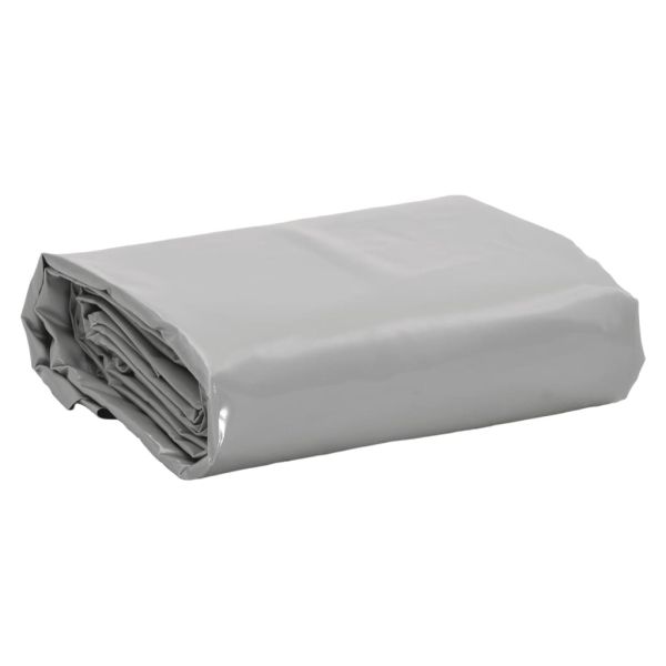 Брезент сив 3,5x5 м 650 г/м²