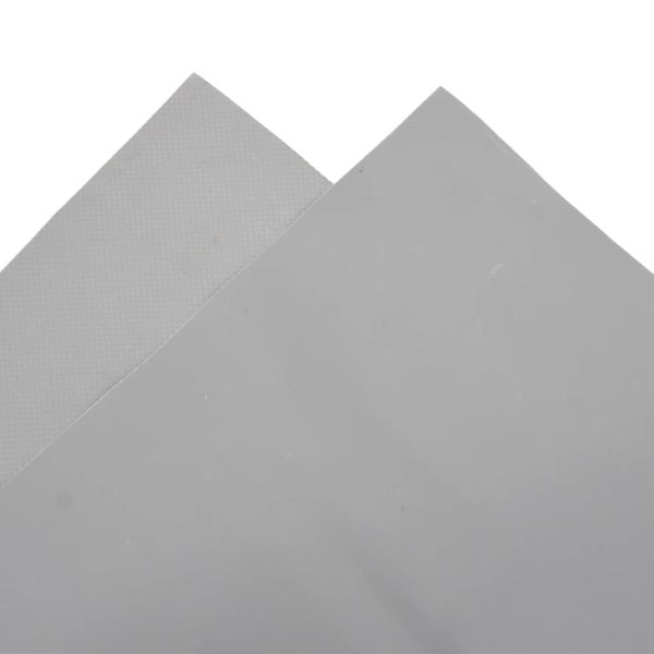 Брезент сив 3,5x5 м 650 г/м²