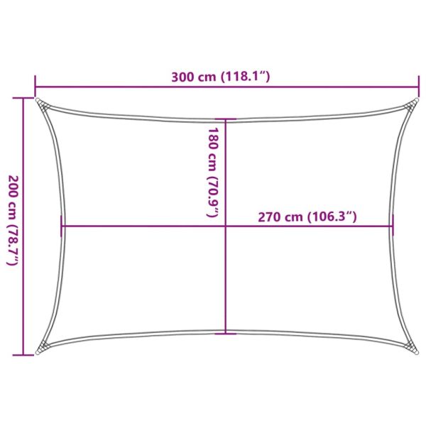 Платно-сенник, 160 г/м², тъмнозелено, 2x3 м, HDPE