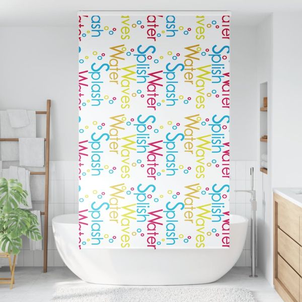 Ролетна щора за душ с касета 120x240 см Ширина на плата 116 см