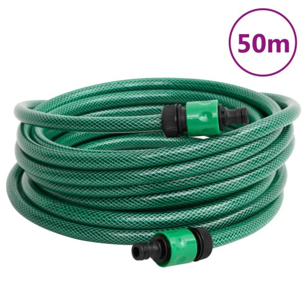 Маркуч за басейн, зелен, 50 м, PVC