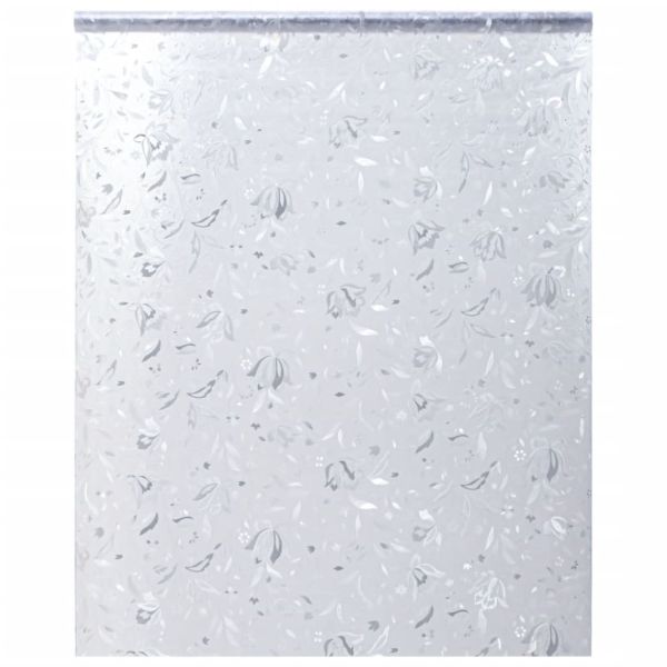 Фолио за прозорци матирано модел на цвете 60x500 см PVC