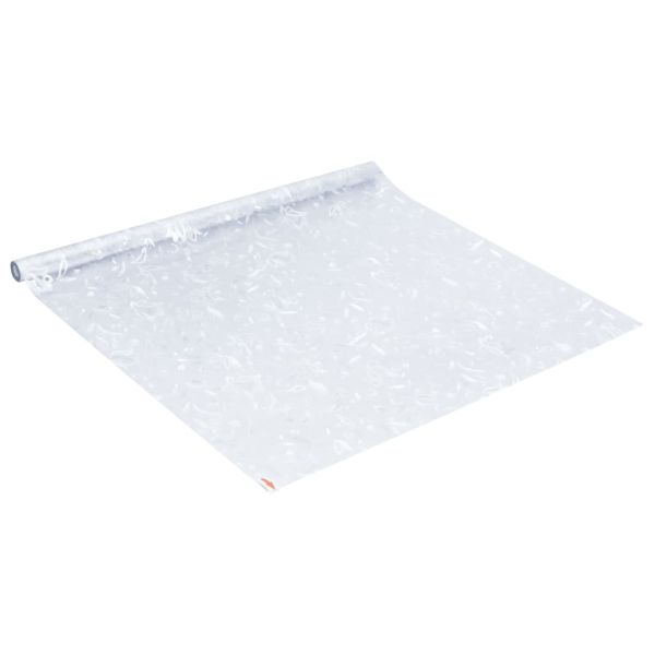 Фолио за прозорци матирано модел на цвете 60x500 см PVC
