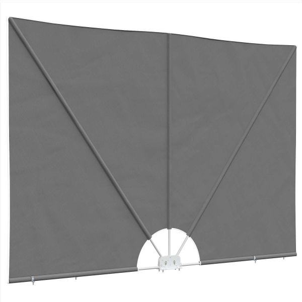 Прозорец за балкон 200 x 300 cm Полиестер Правоъгълна
