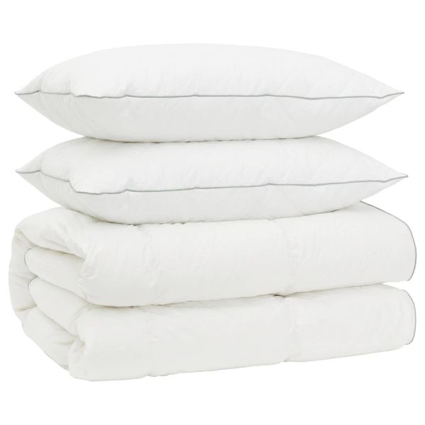 Долен комплект 90% гъши пух FULDA 3 бр. 135 x 220 см 310 GSM