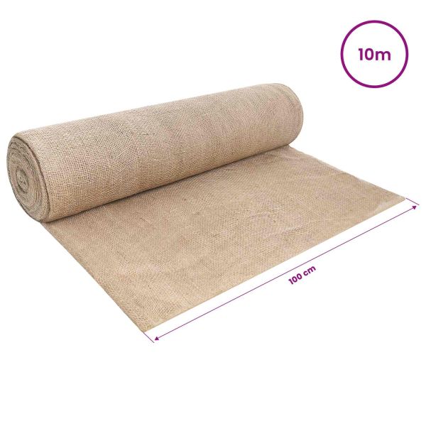 Ролка от Джут 200 x 1000 cm Естествен