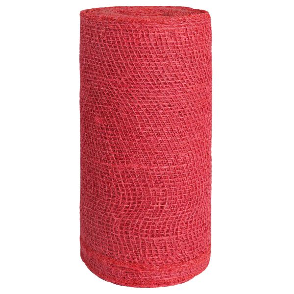 Ролка от Джут 25 x 1500 см Червено