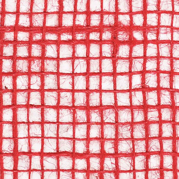 Ролка от Джут 200 x 500 cm Червено