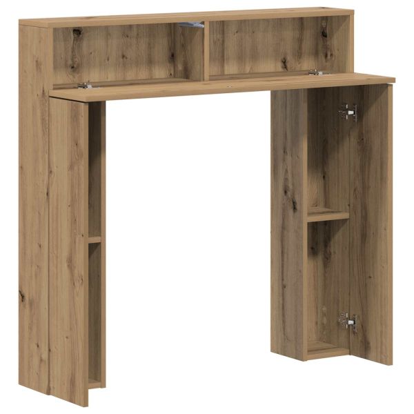 Рамка за камина Дъб артизан 102 x 18 x 100,5 см