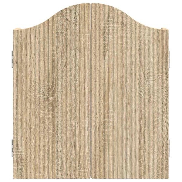 Кабинет за дартборд Дъб сонома 56 x 12 x 63 см