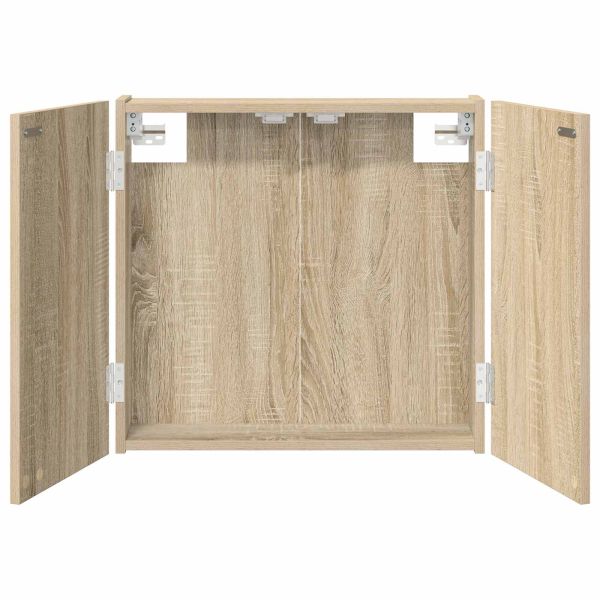 Кабинет за дартборд Дъб сонома 56 x 12 x 53,5 см