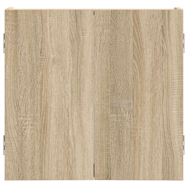 Кабинет за дартборд Дъб сонома 56 x 12 x 53,5 см