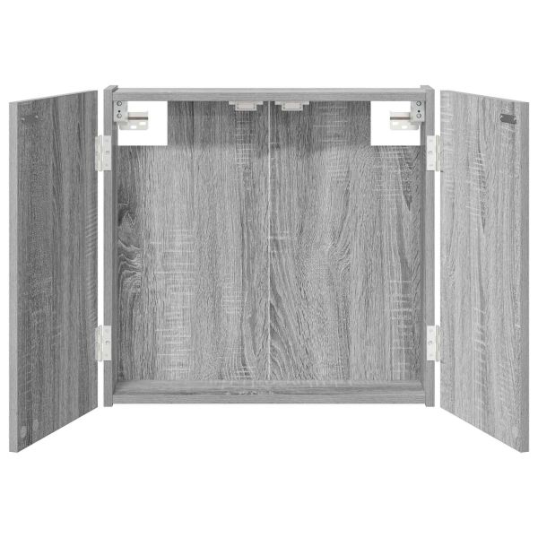 Кабинет за дартборд Сив Сонома 56 x 12 x 53,5 см